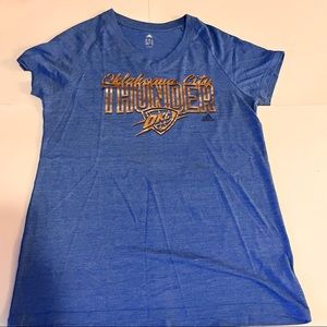 Adidas OKC Thunder Tee SZ-XL